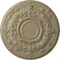 Ekena Millwork Oslo Ceiling Medallion (Fits Canopies up to 10 1/2"), Hand-Painted Gobi Desert, 28 1/8"OD x 1 3/4"P CM28OSGDF - alternate 1